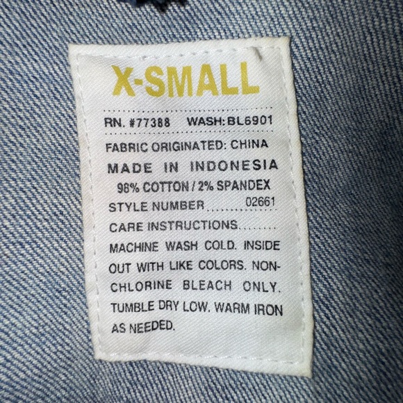 J Crew Denim Jacket size XS VGUC - Picture 7 of 9